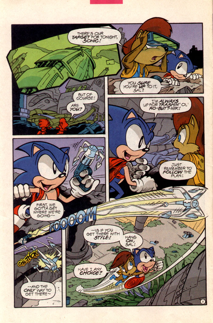 Sonic - Archie Adventure Series June 1997 Page 2